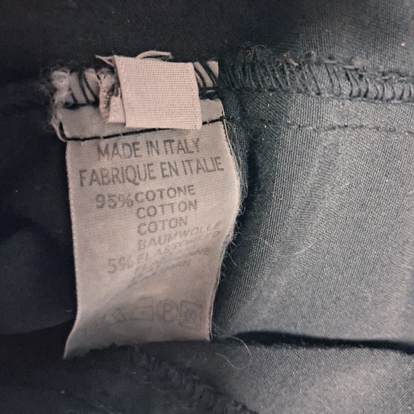 Made In Italy Vintage Women's Sleeveless Jumpsuit - Black 95%cotton - Picture 4 of 8